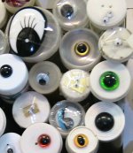 Variety of sew on eyes for soft toys
