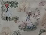 Lee Nova Craft & Haberdashery St Marys (Sydney): Holly Hobbie (cream) Holly Hobbie motif on Cream Background