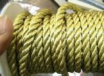 roll of gold rope