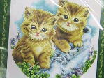 kitten cross stitch