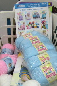 Lee Nova Craft & Haberdashery St Marys (Sydney): Lee Nova caries a wide range of Baby Wool, Patterns and Needles. Also Cot Covers and other prints for baby. While Stocks Last telephone Lee Nova Craft (Sydney) Tel: 02-96734181 or visit 190 Queen Street, St Marys to check availability 190 Queen Street, St Marys (Western Sydney) photo of Lee Nova Craft Haberdashery