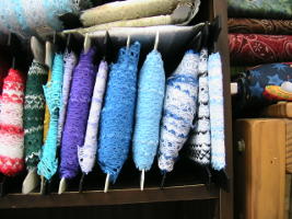 Selection of Blue, Aqua, Turquoise, green, red, white coloured Lace at Lee Nova Craft Sydney Blue, Aqua, Turquoise Lace