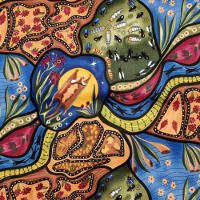 Aboriginal Art Print